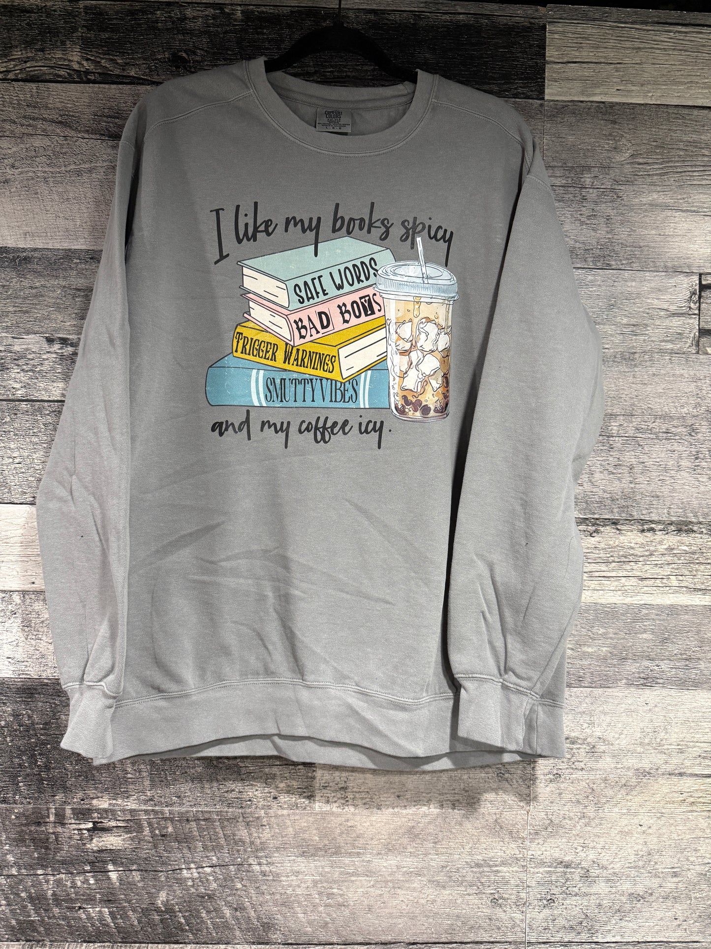 books & Coffee Crewneck