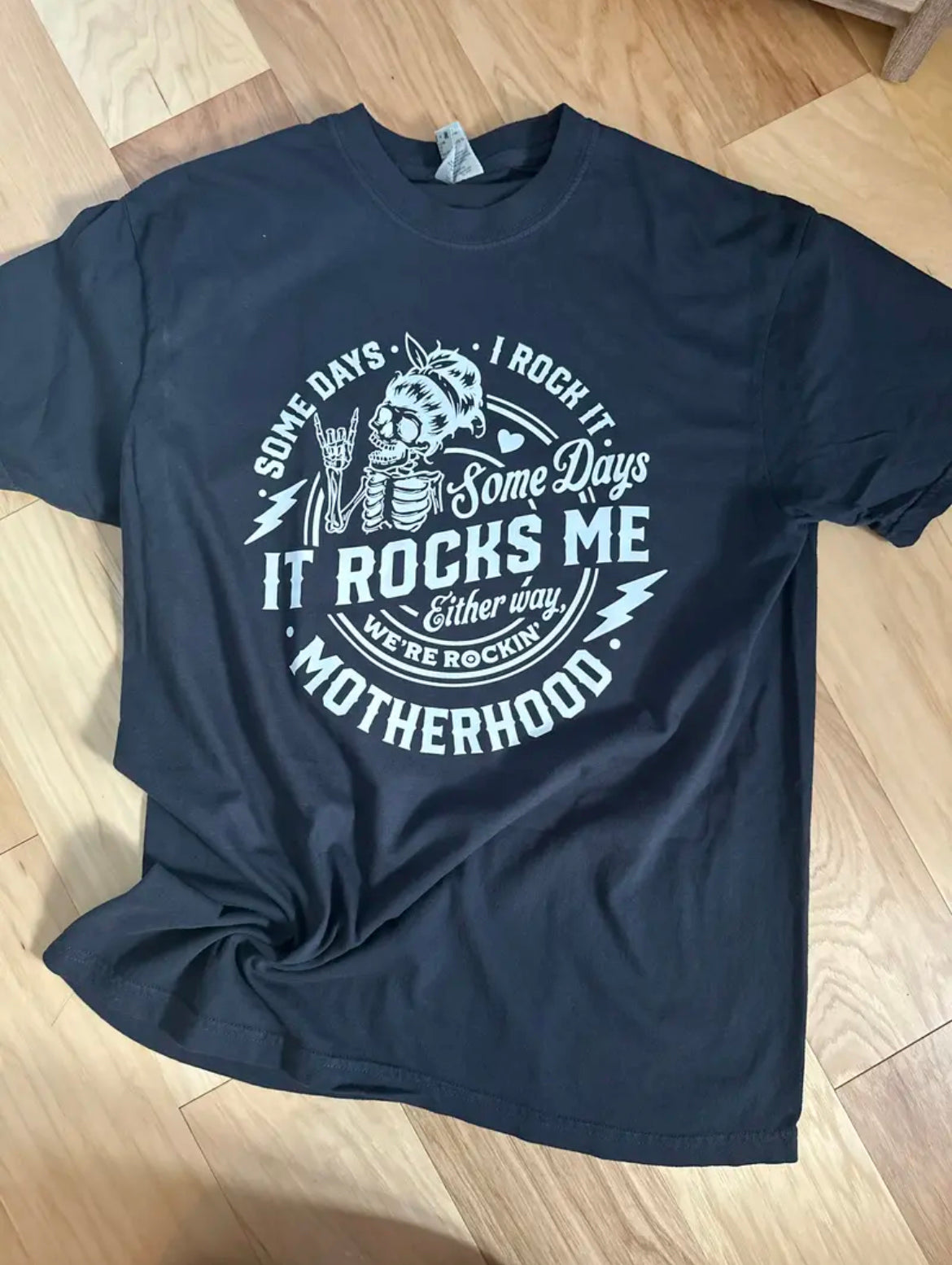 Motherhood Rocked Me T-Shirt