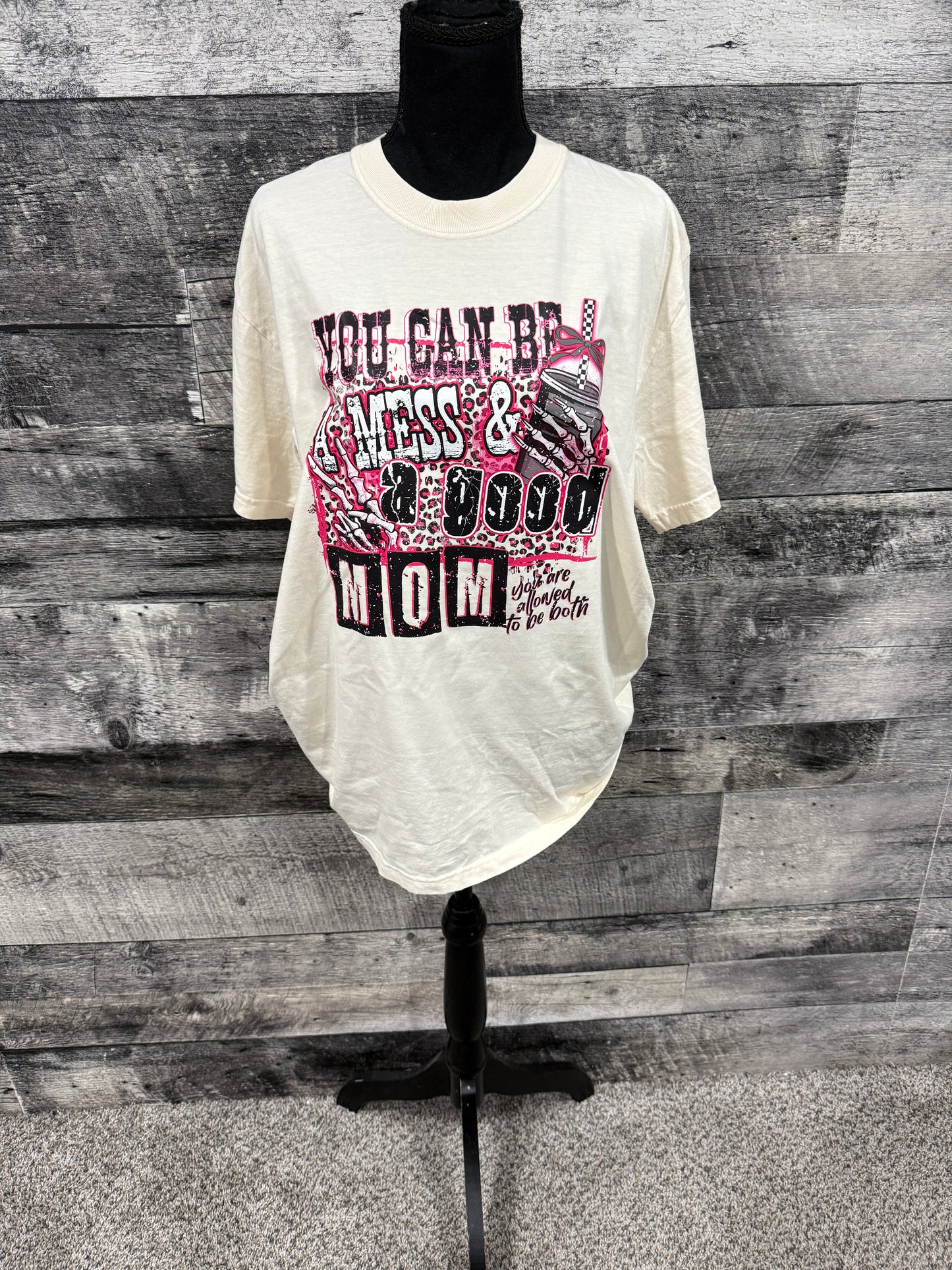 Messy Good Mom T-shirt