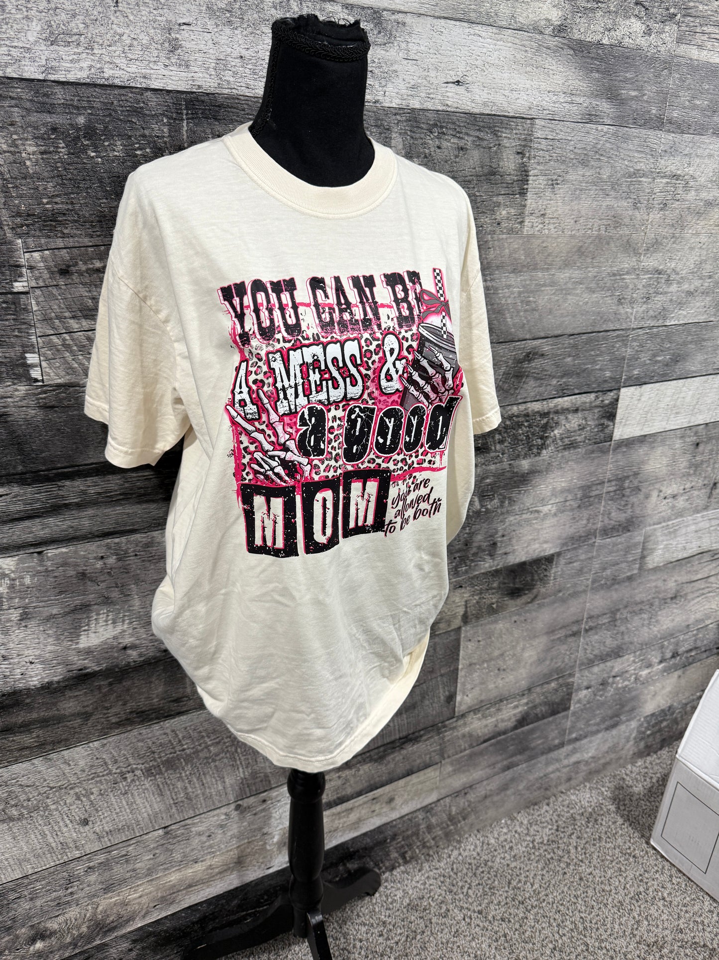 Messy Good Mom T-shirt