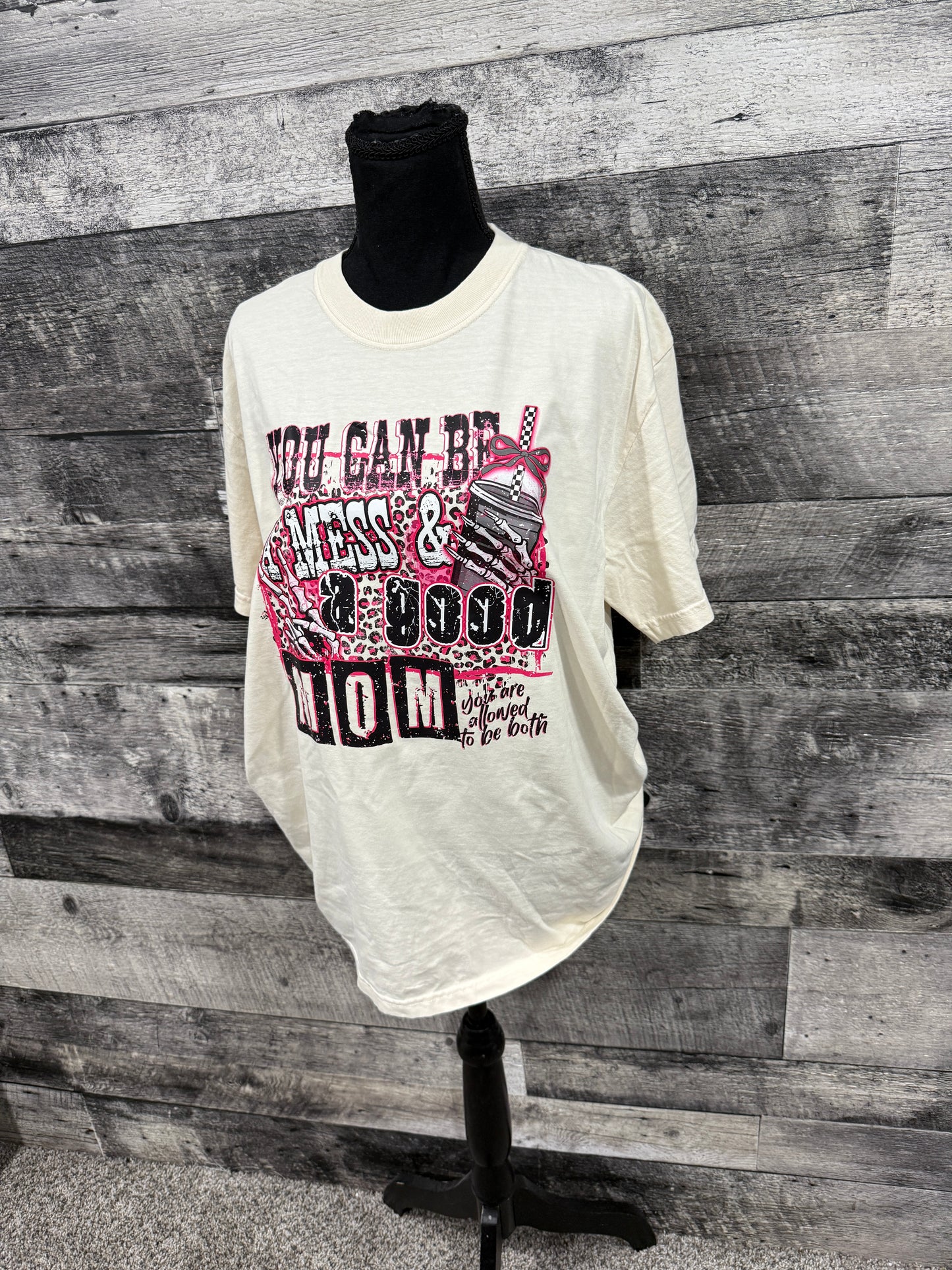 Messy Good Mom T-shirt