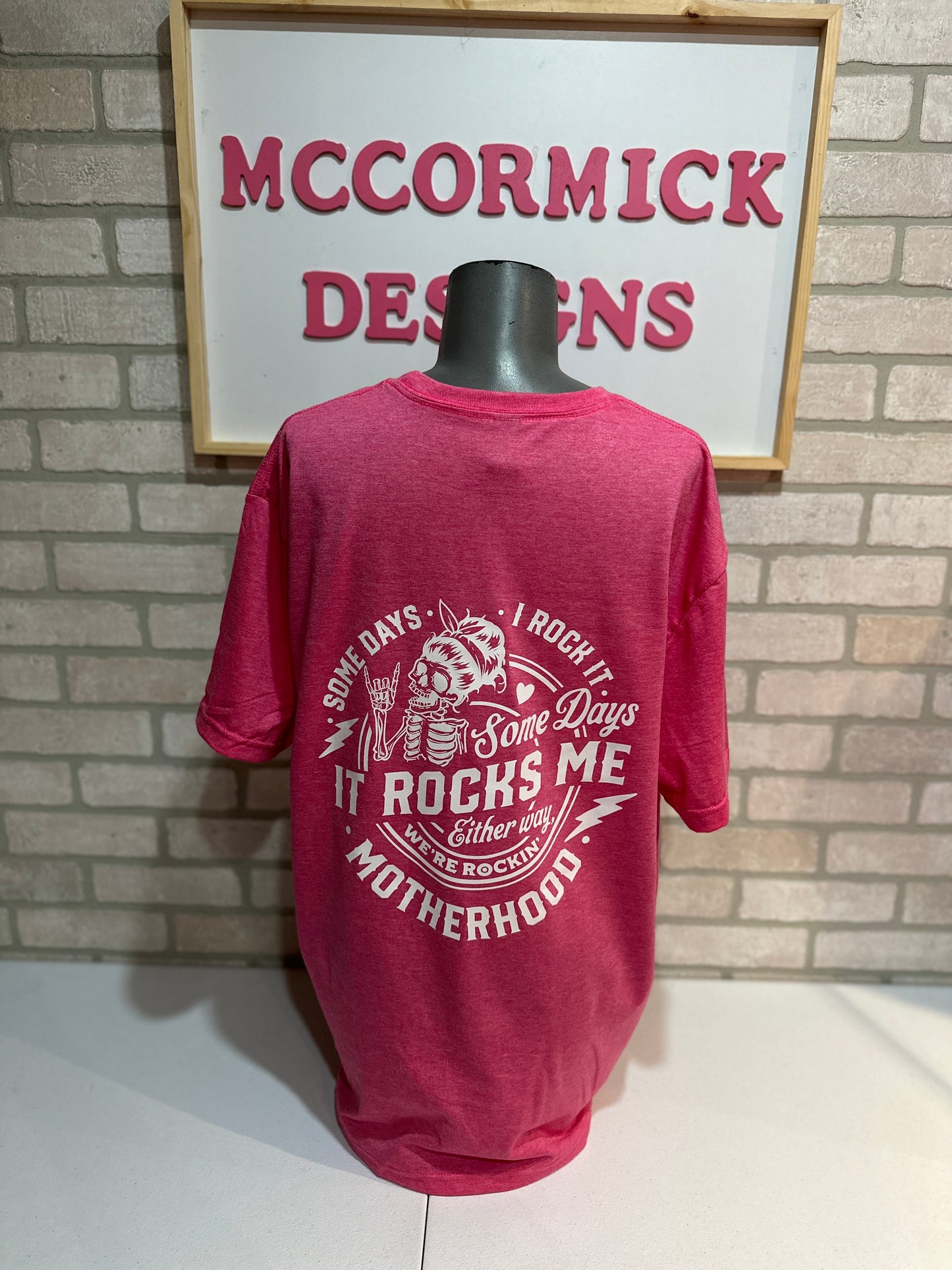 Motherhood Rocked Me T-Shirt