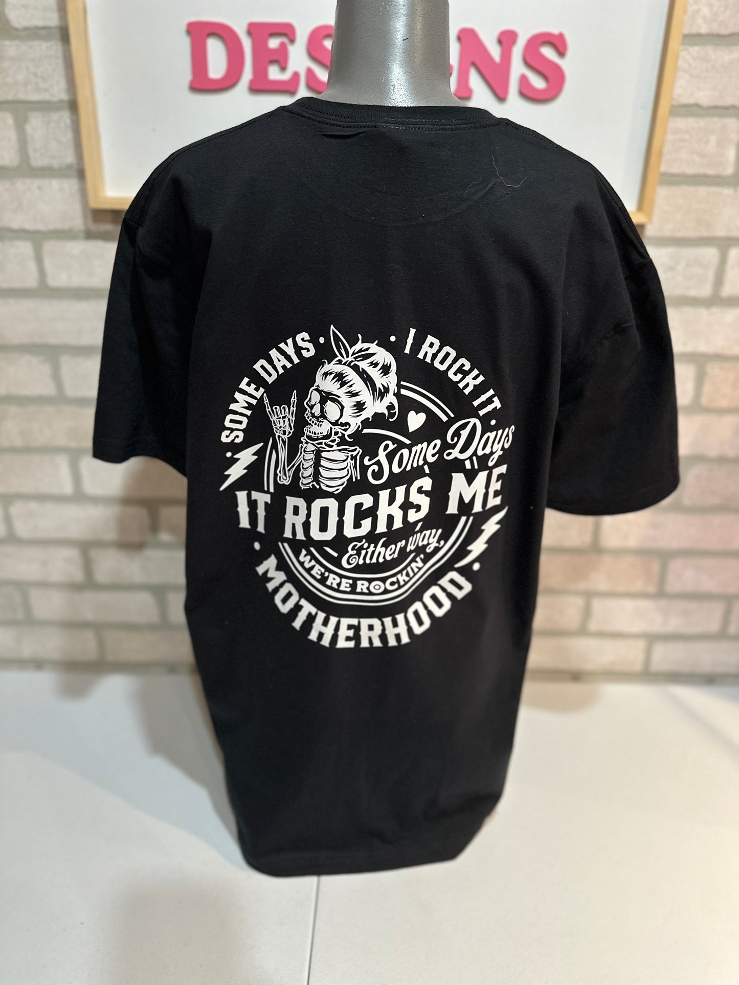 Motherhood Rocked Me T-Shirt