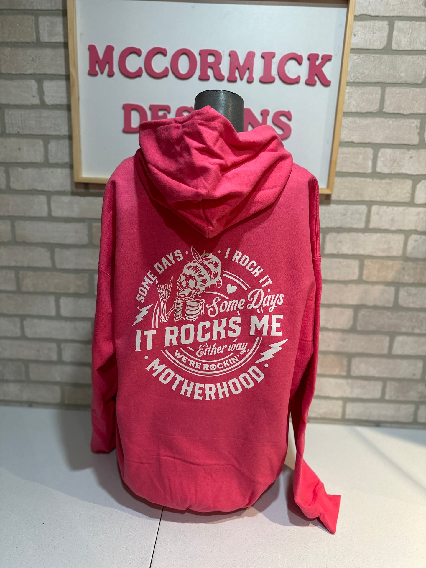 Motherhood Rocked Me Hoodie