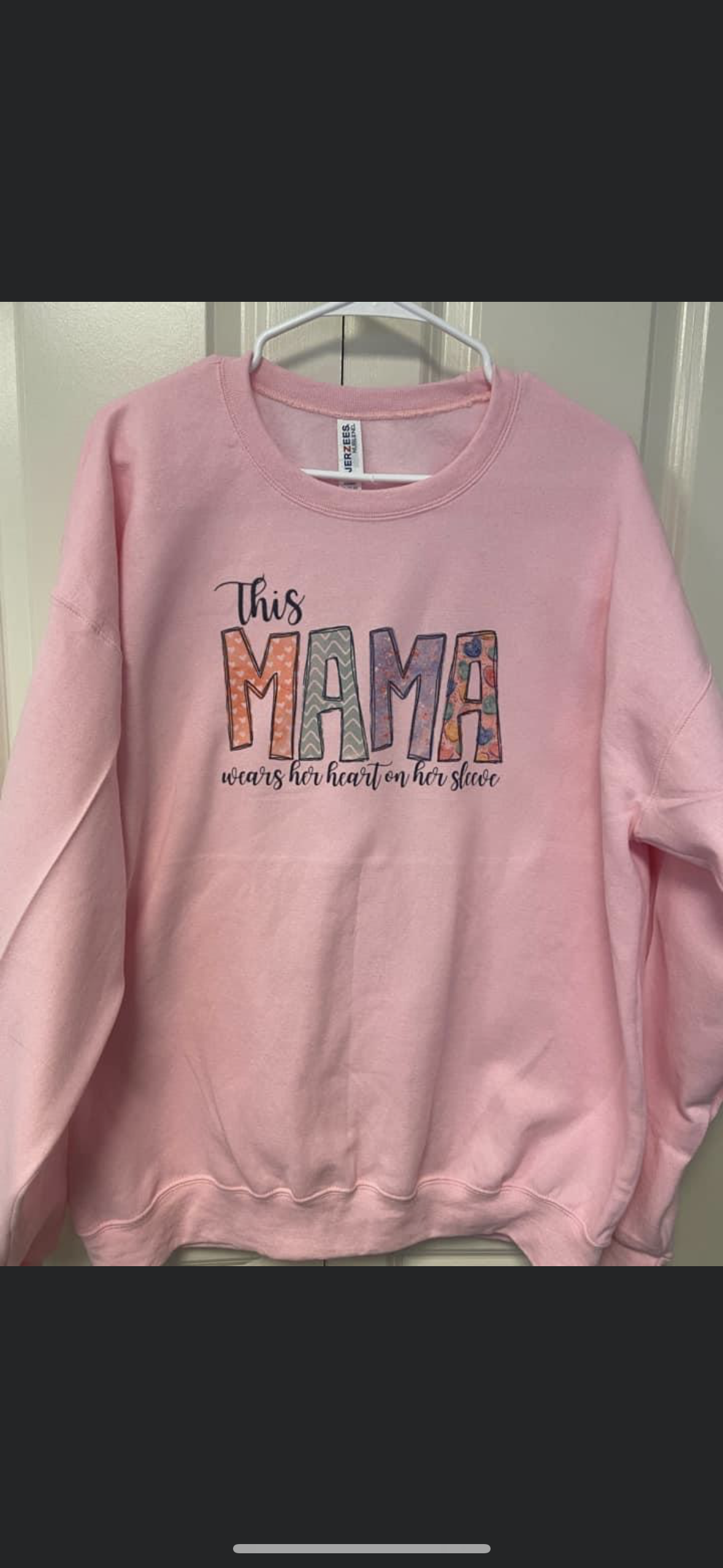 This Mama Crewneck-Valentine's Font