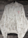 White camo hoodie