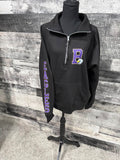 School Spirit 1/4 Zip Up Crewneck-Byron, Swartz Creek