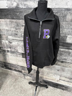 School Spirit 1/4 Zip Up Crewneck-Byron, Swartz Creek