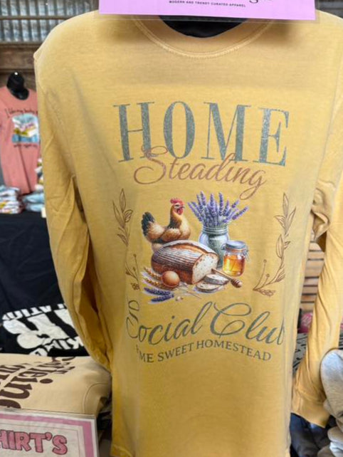 Homesteading Era Shirt- Long Sleeve