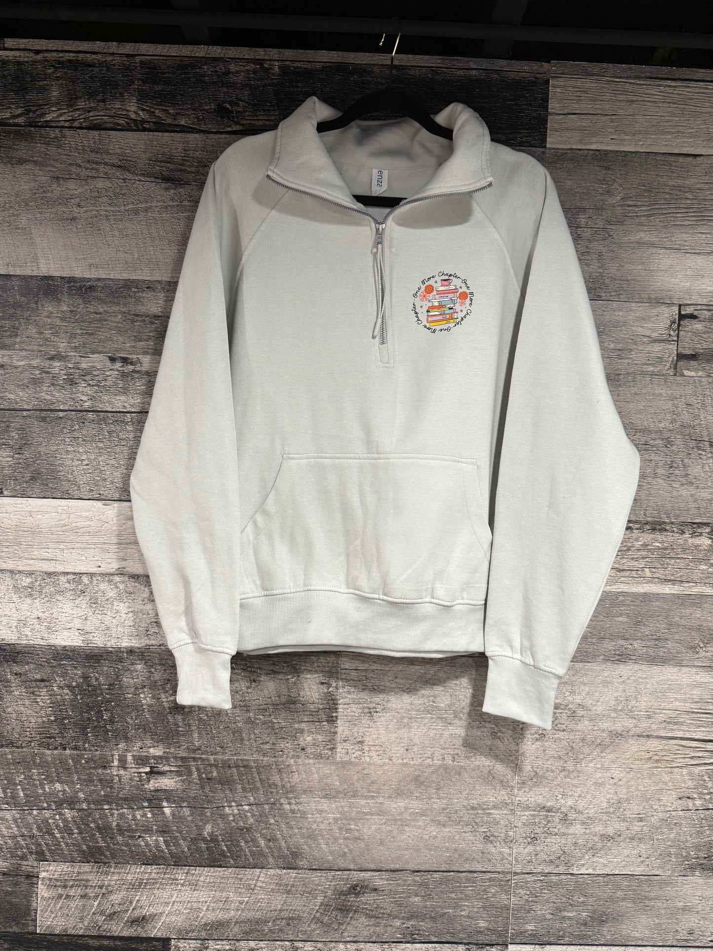 Book Zip Crewneck