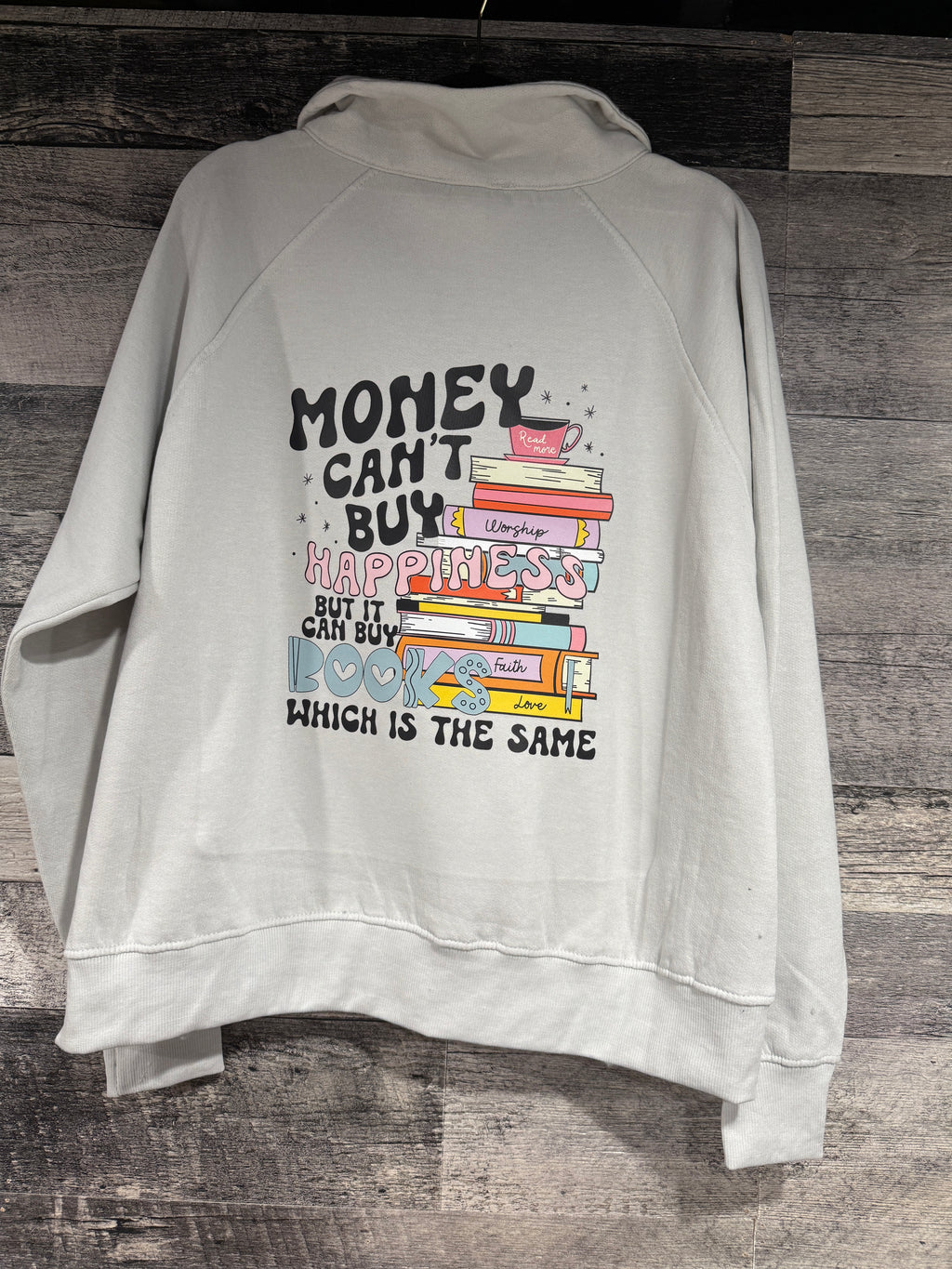 Book Zip Crewneck