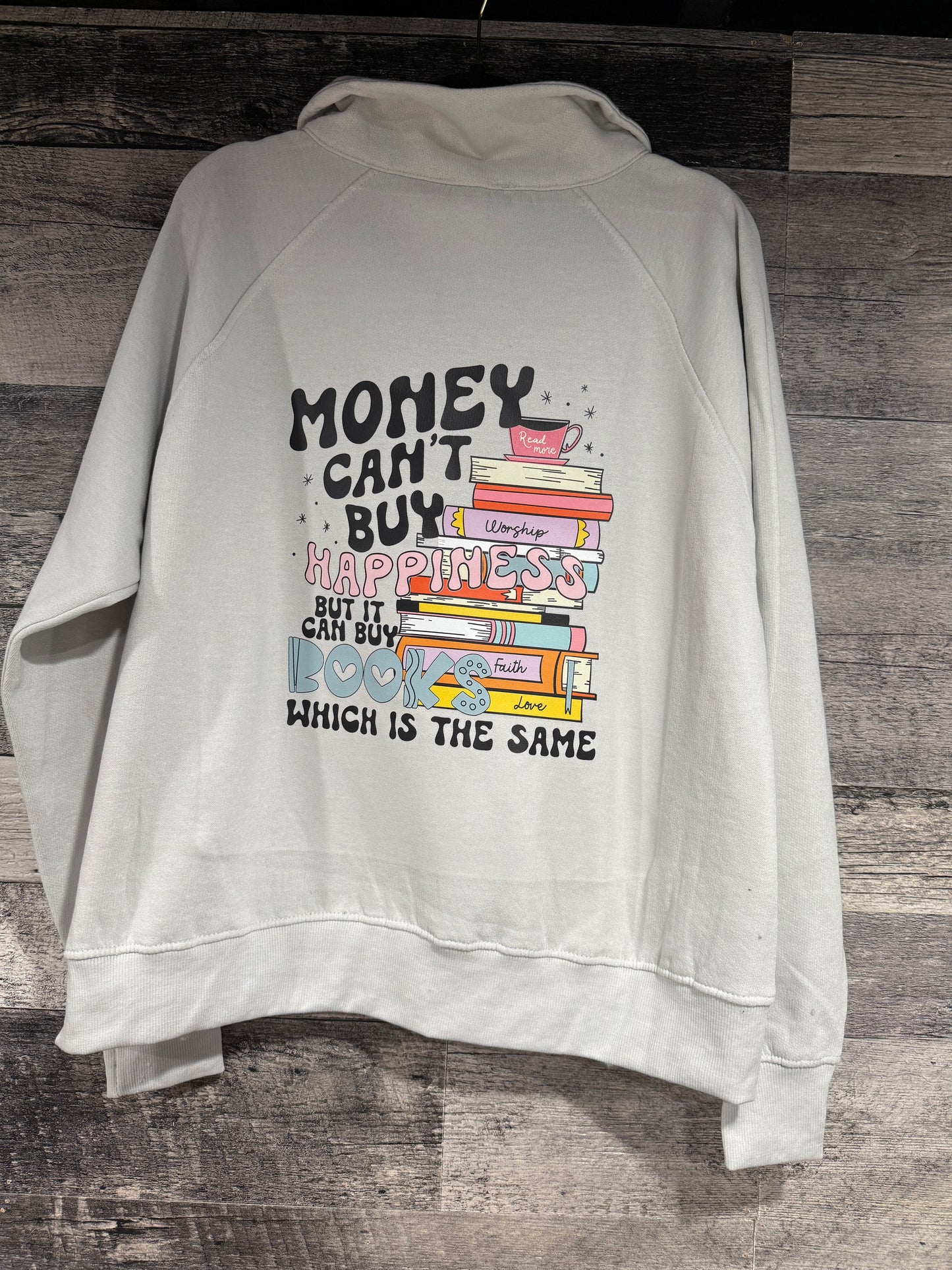 Book Zip Crewneck