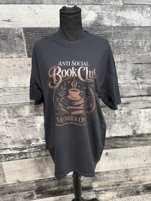 Anti-Social Book Club Crewneck