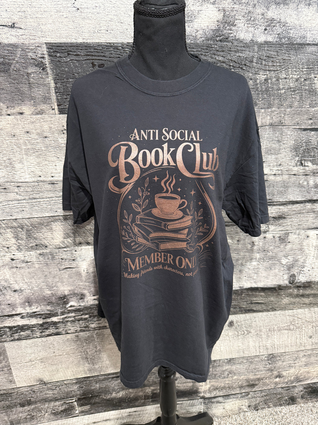 Anti-Social Book Club T-shirt
