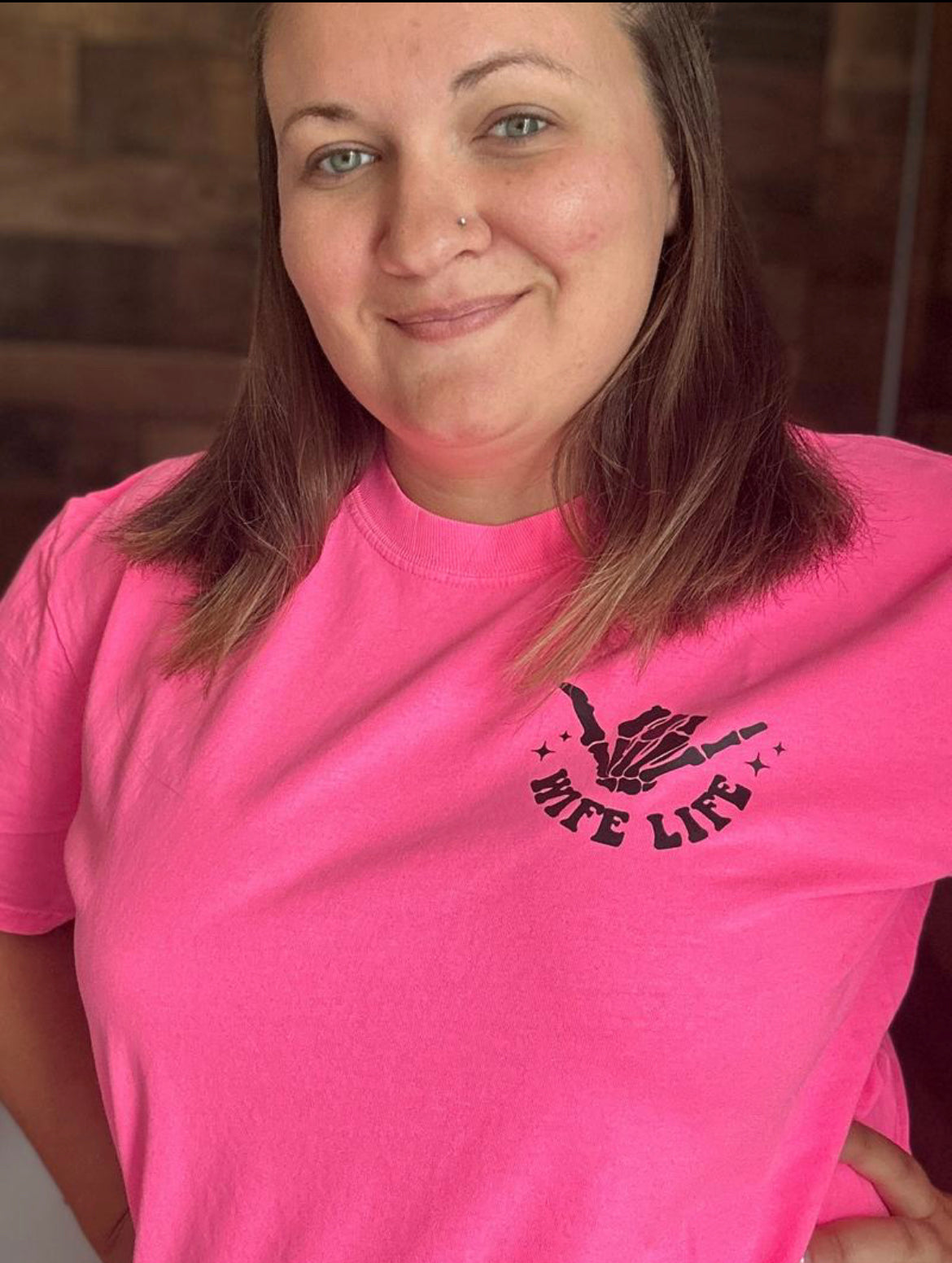 On my husbands Last nerves T-Shirt