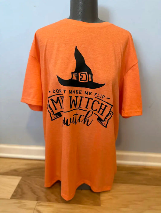 Witch Switch Halloween T Shirt