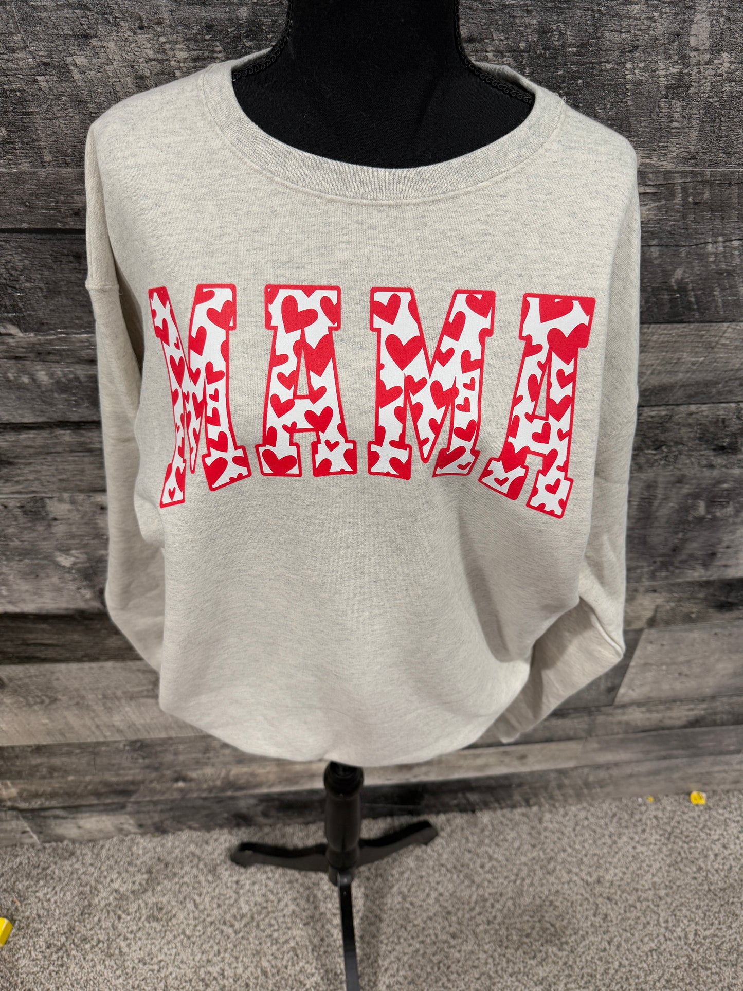 Mama Valentines day sweatshirt
