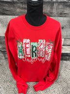 Merry Christmas red Crewneck