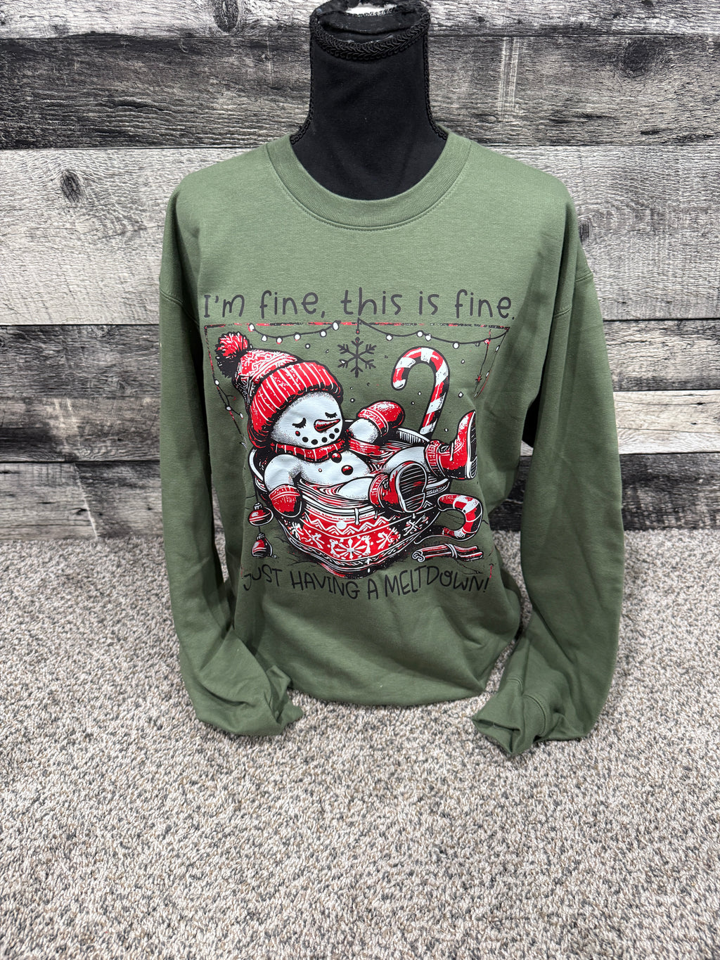 Having a Meltdown Crewneck