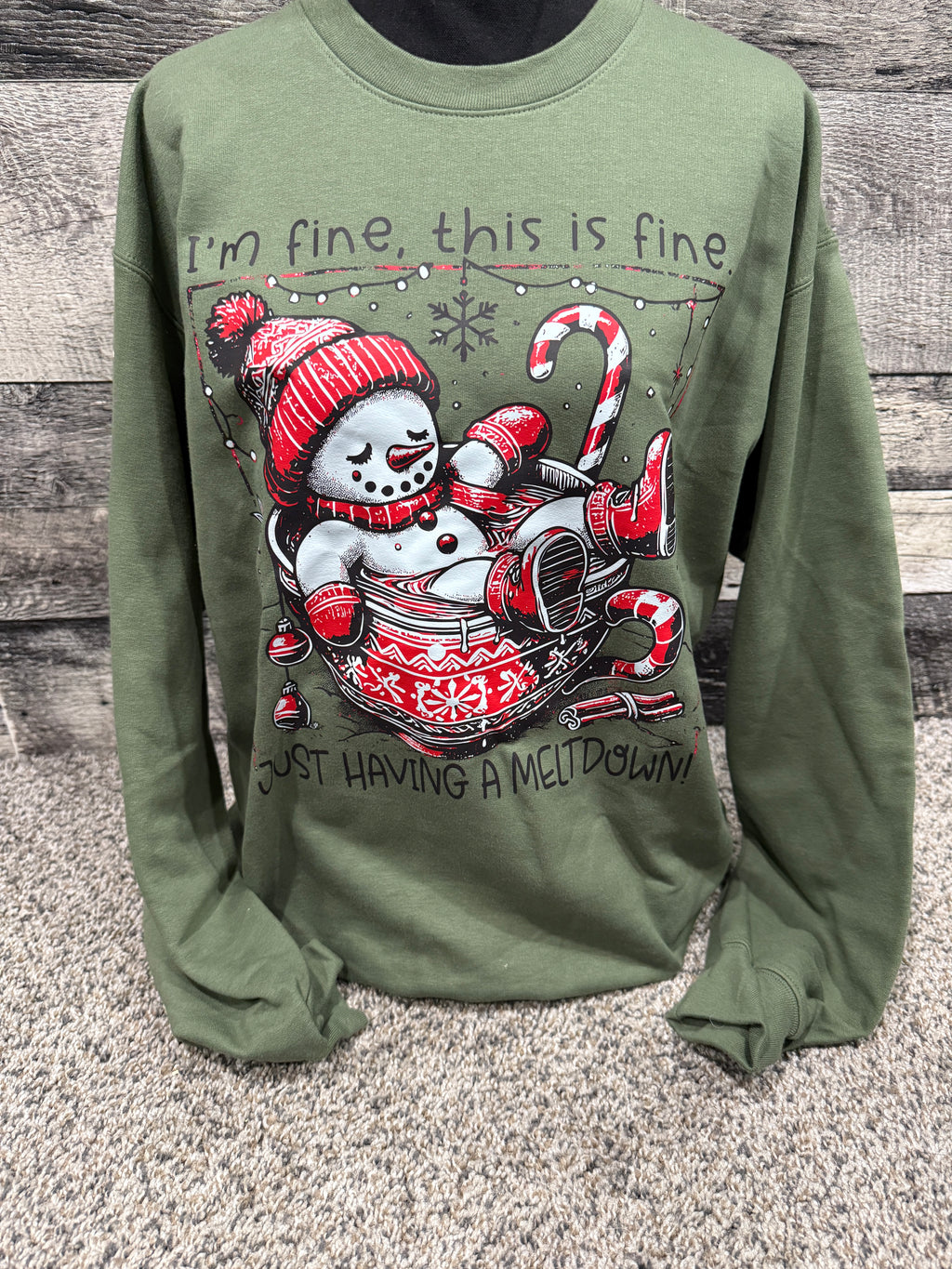 Having a Meltdown Crewneck