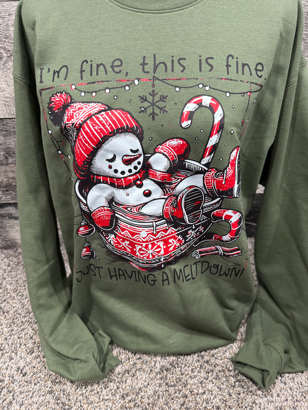 Having a Meltdown Crewneck