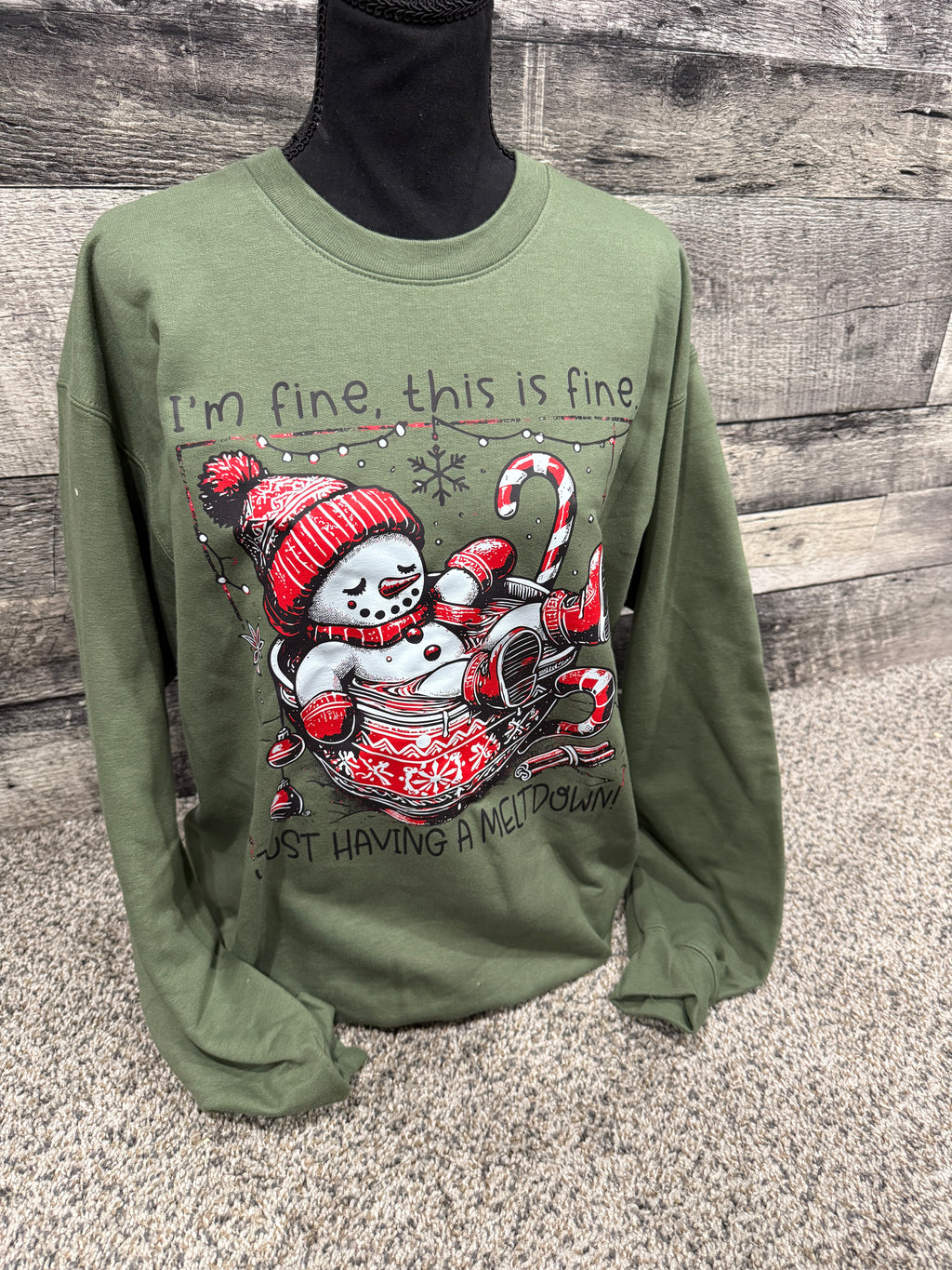 Having a Meltdown Crewneck