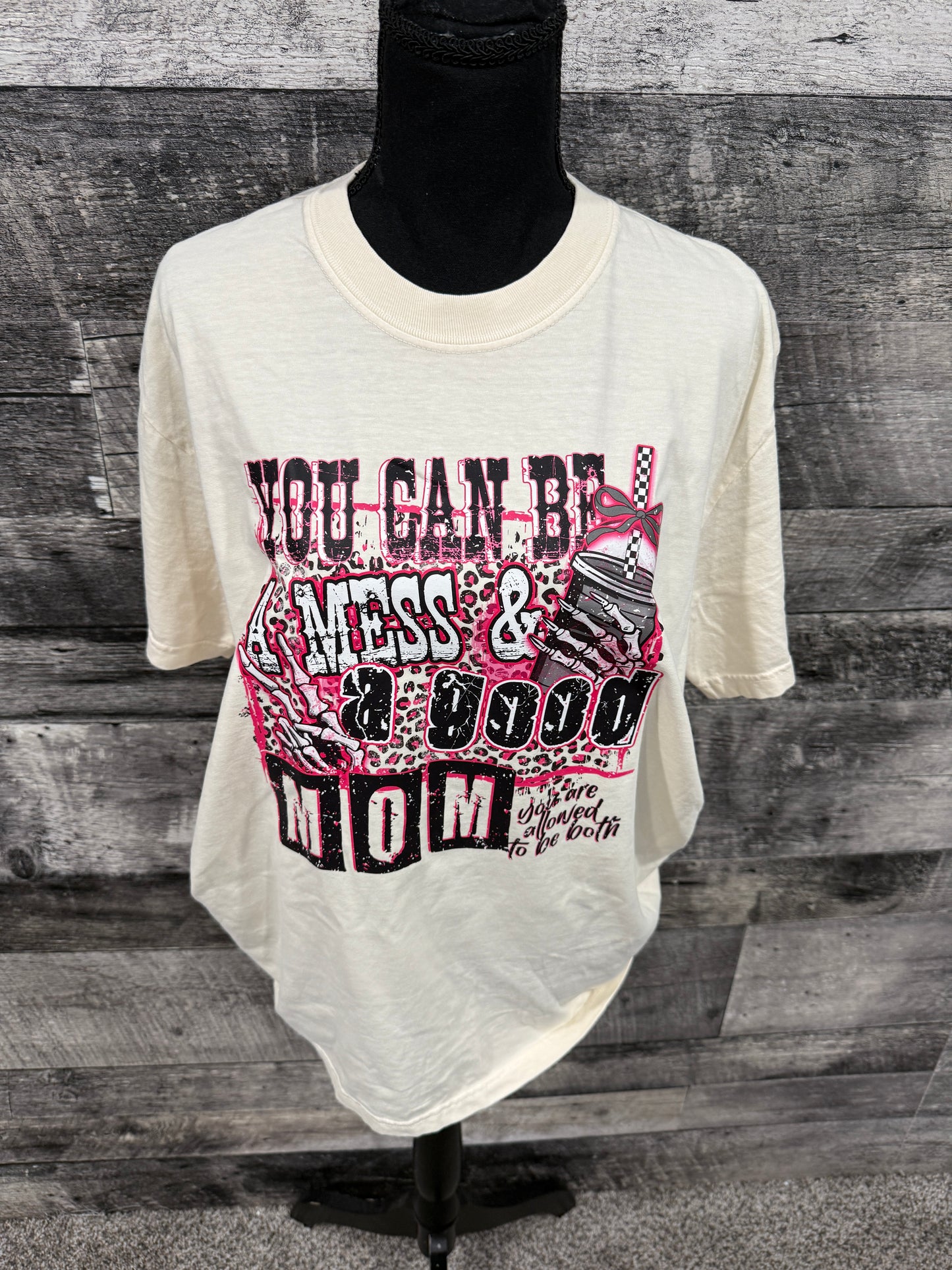 Messy Good Mom T-shirt