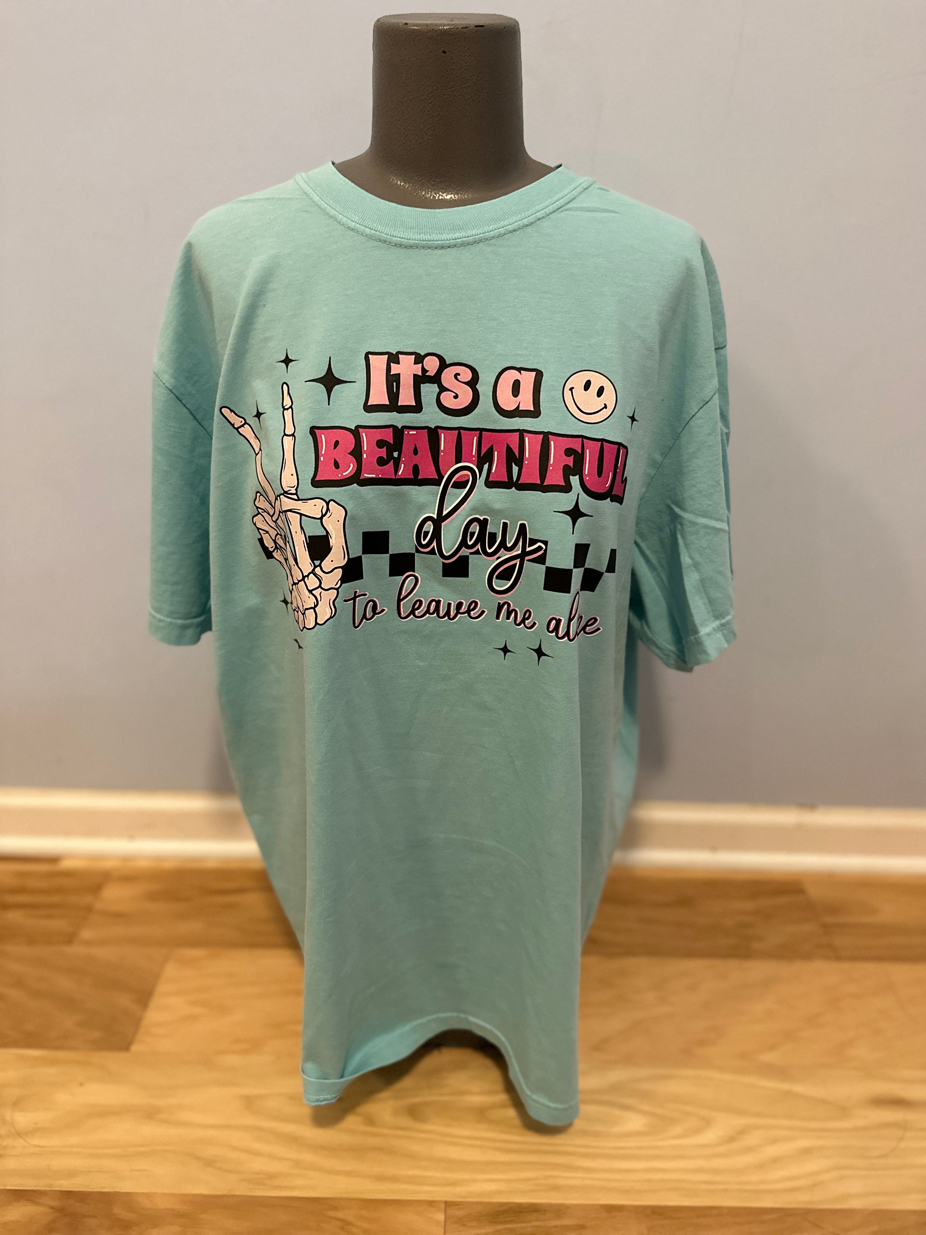 It's a beautiful Day to leave me Alone T-Shirt
