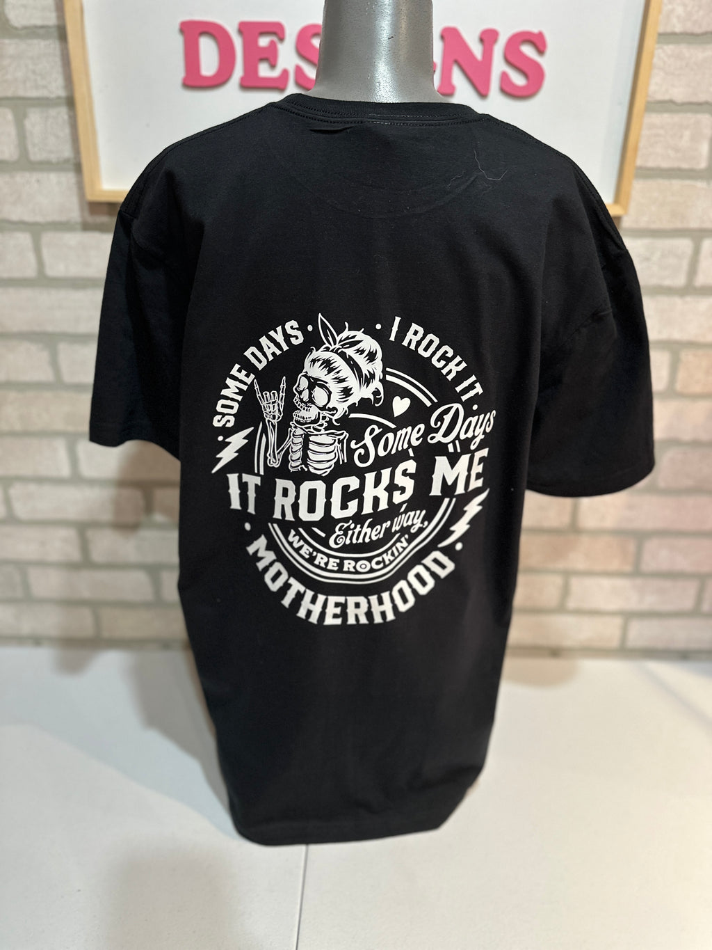 Motherhood Rocked Me T-Shirt