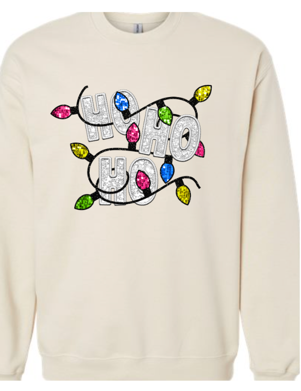 Festive Ho Ho Ho Crewneck