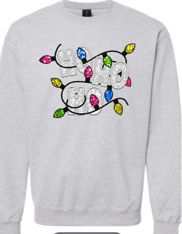 Festive Ho Ho Ho Crewneck