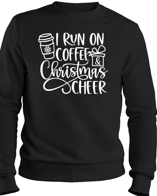 I Run on Coffee Crewneck