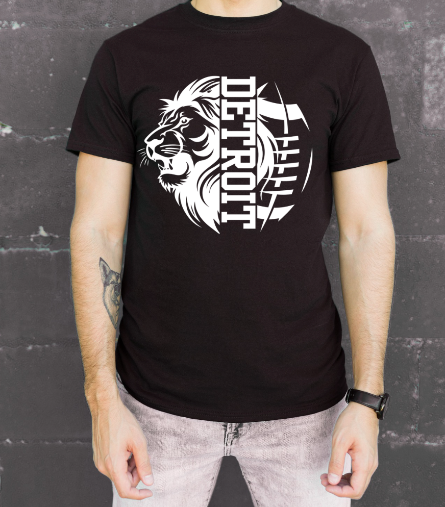 Detroit Football T-shirt