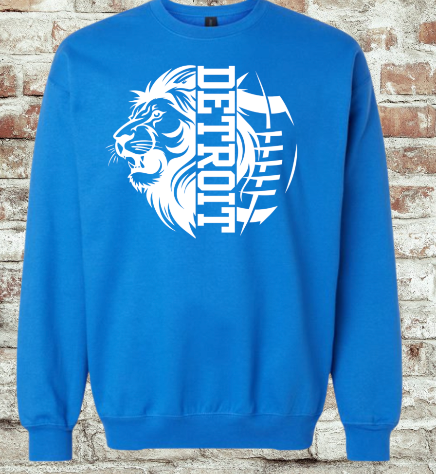 Detroit Football Sweatshirt