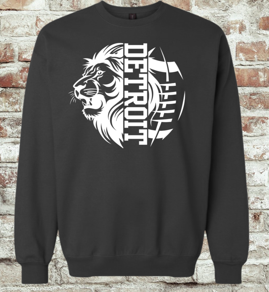 Detroit Football Sweatshirt