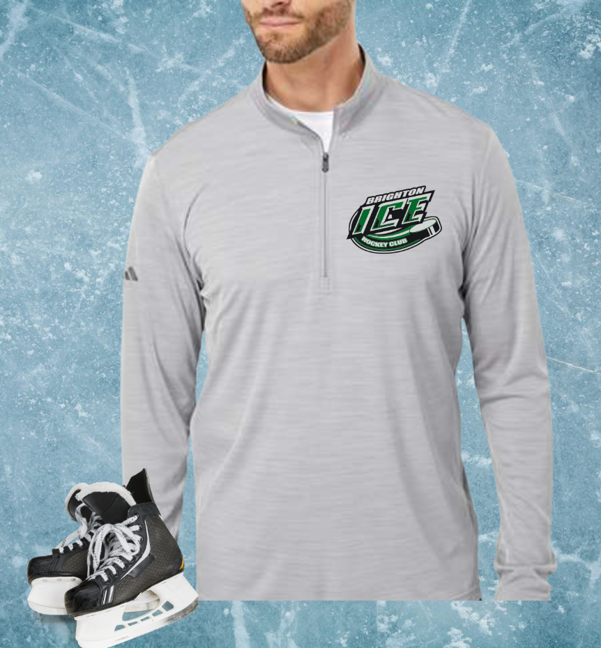 ICE- Men's 1/4 Adidas zip