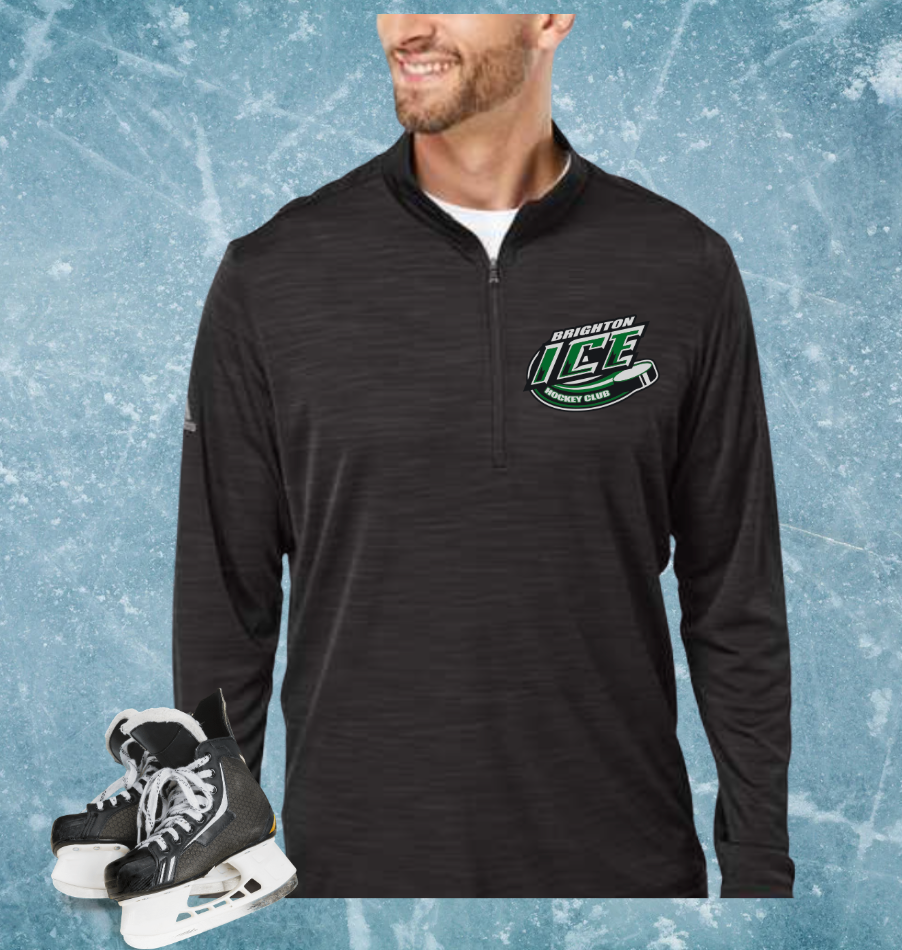 ICE- Men's 1/4 Adidas zip