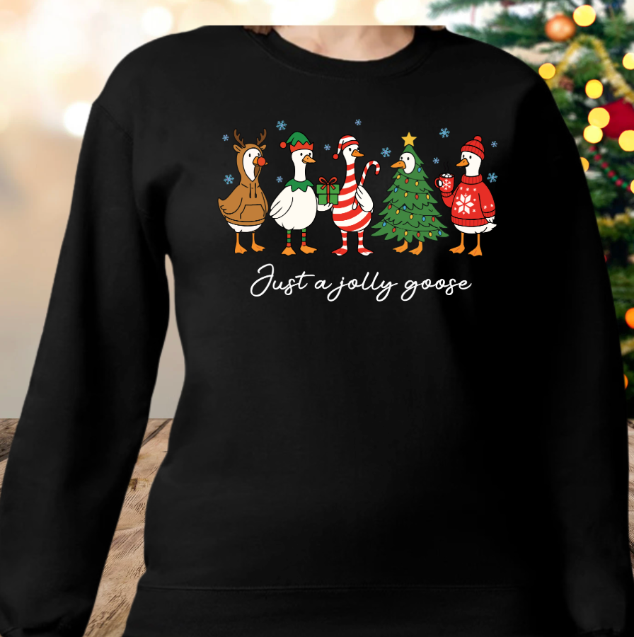 Just a Jolly Goose Crewneck