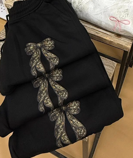 Camo Bow Sweatpants
