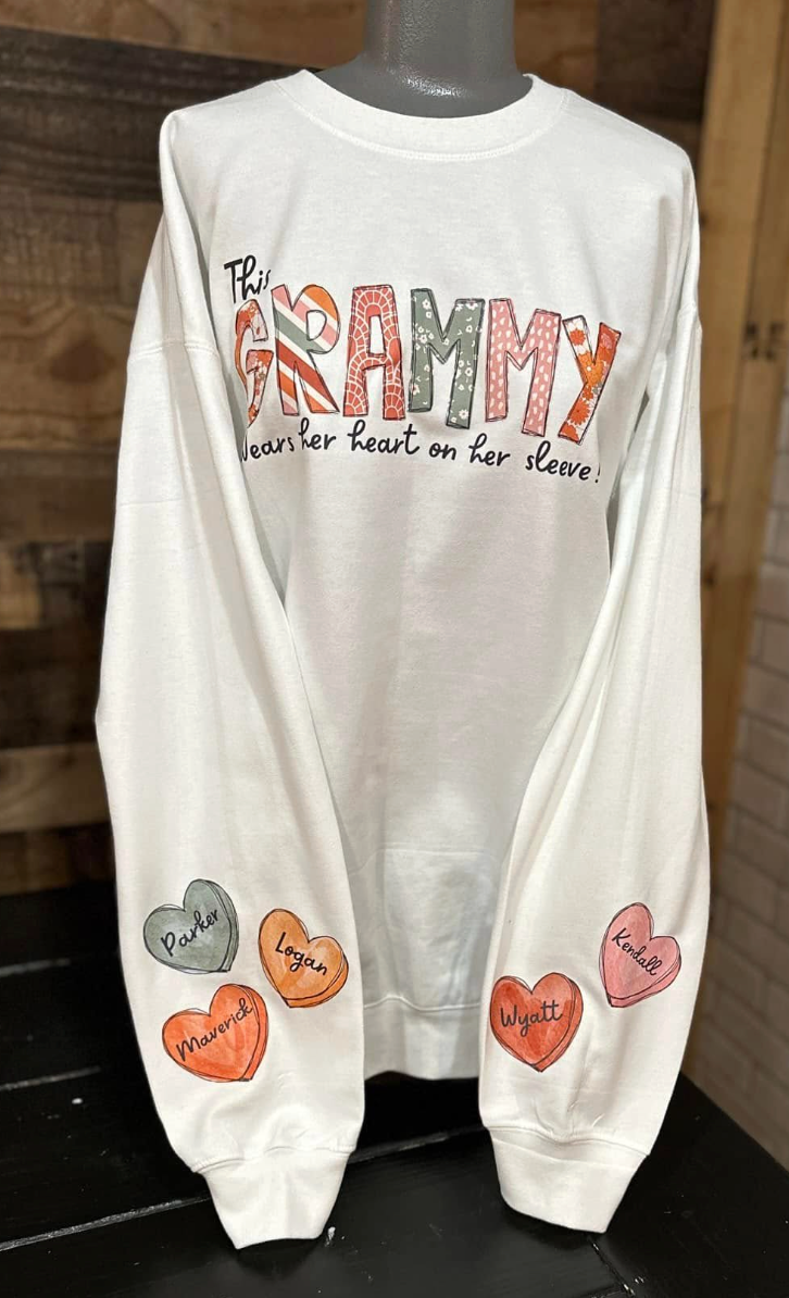 This Mama Crewneck-Boho Font