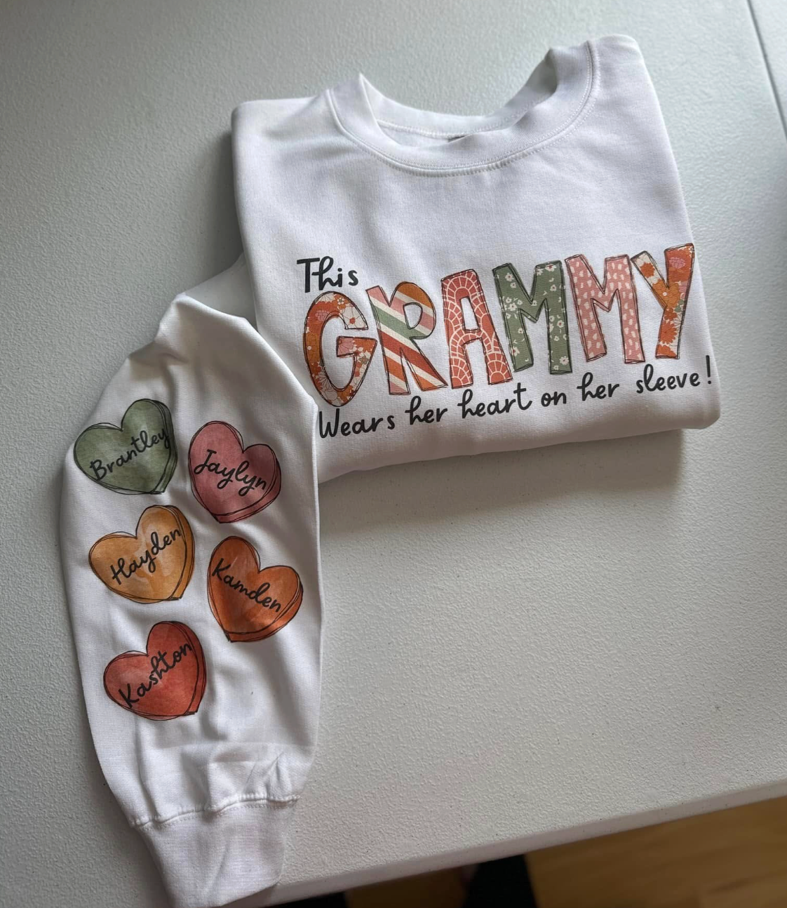 This Mama Crewneck-Boho Font