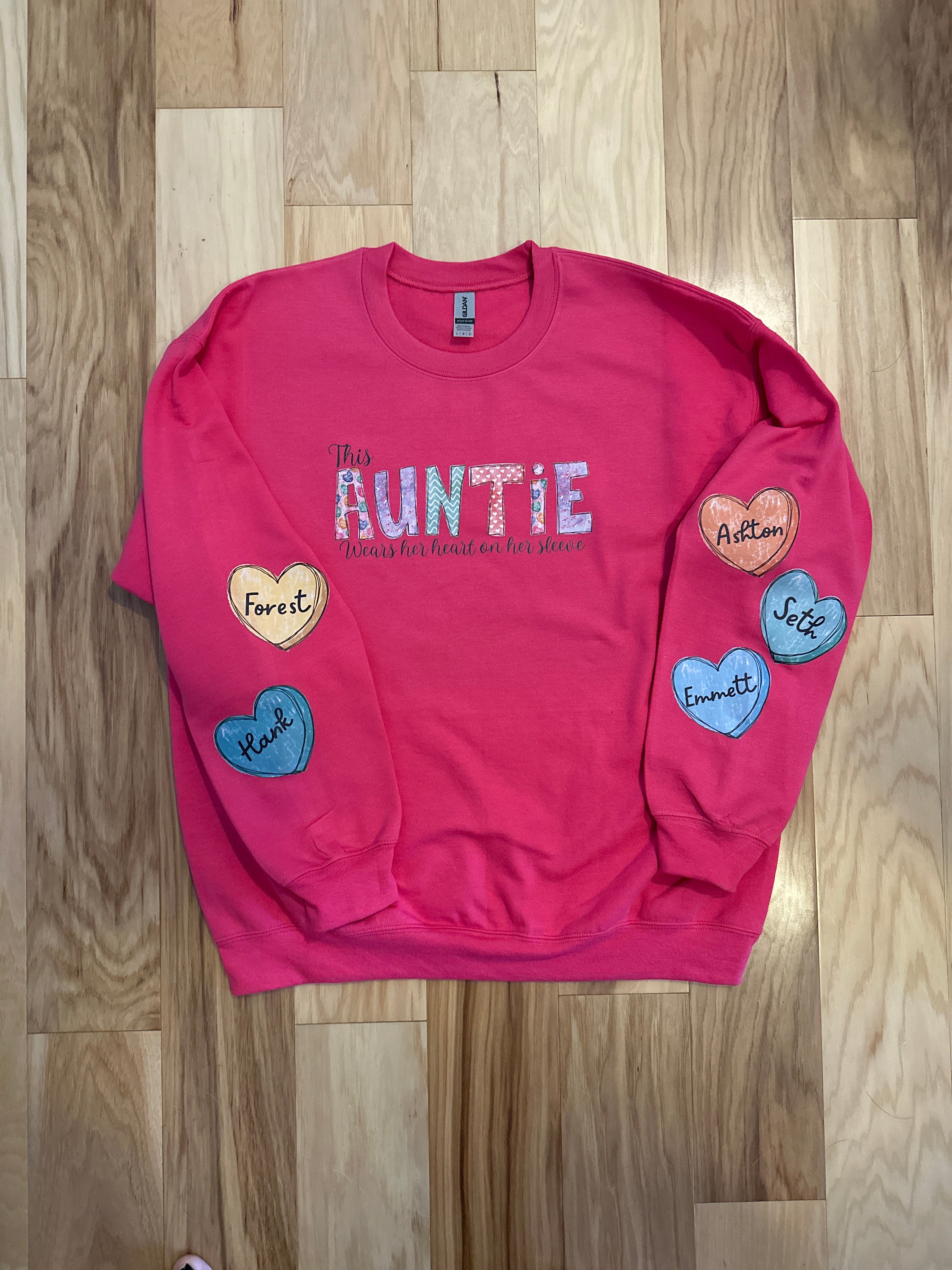 This Mama Crewneck-Valentine's Font