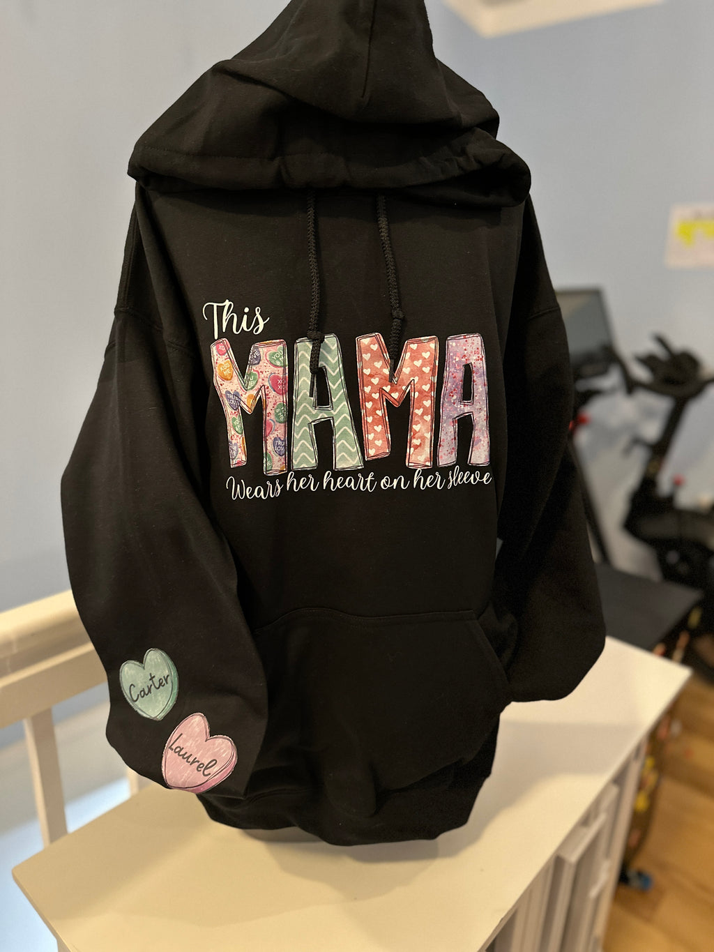 This Mama Hoodie-Valentines day Font