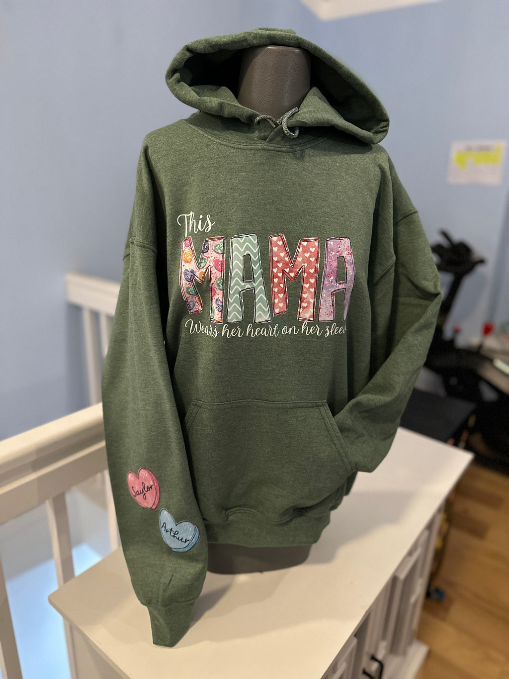 This Mama Hoodie-Valentines day Font